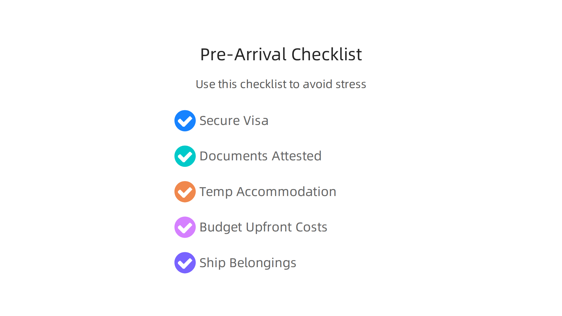 A practical checklist of essential steps to take before moving to Dubai to ensure a smooth transition.