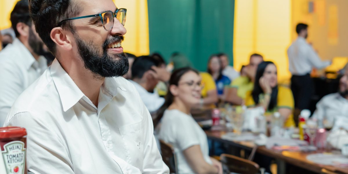 Expats from diverse backgrounds connect and build new relationships at a social gathering or networking event.