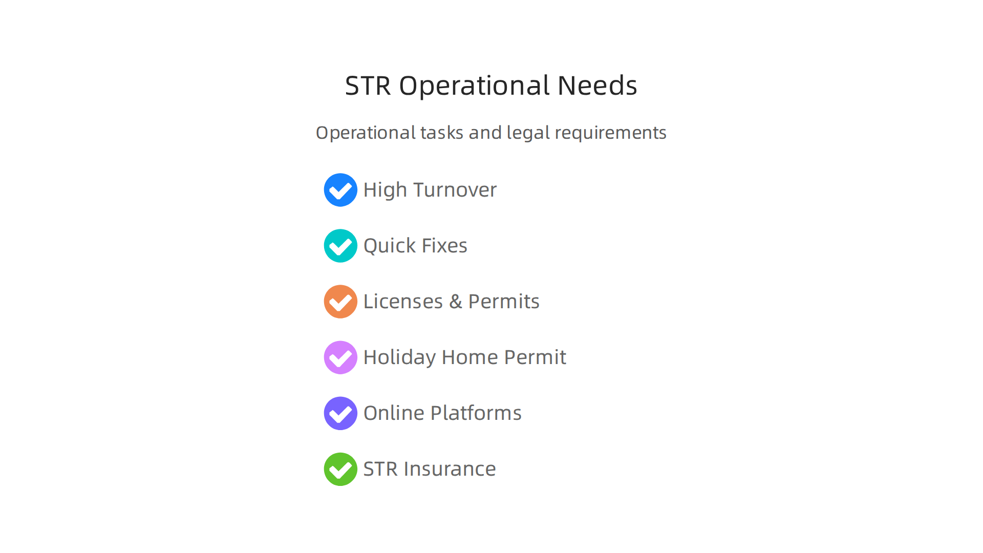 Essential operational tasks and legal requirements for running a successful short-term rental business in Dubai.